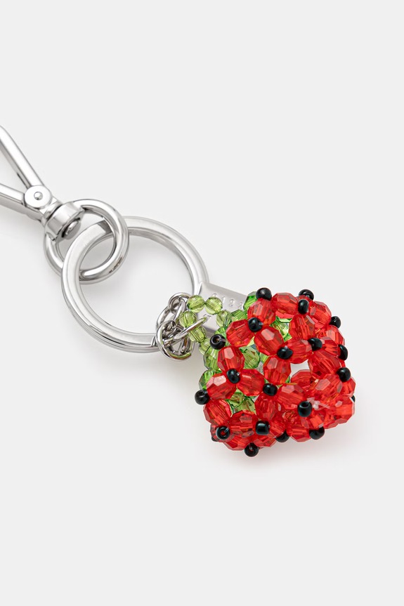 MM6 Maison Margiela μπρελόκ SA6UA0012.P9064 κόκκινο SS26