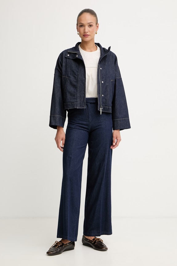 Weekend Max Mara bluzka damska lniana BACINO 2615941082600 beżowy SS26
