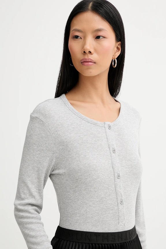 MUNTHE hosszú ujjú GRACE szürke 247112324769