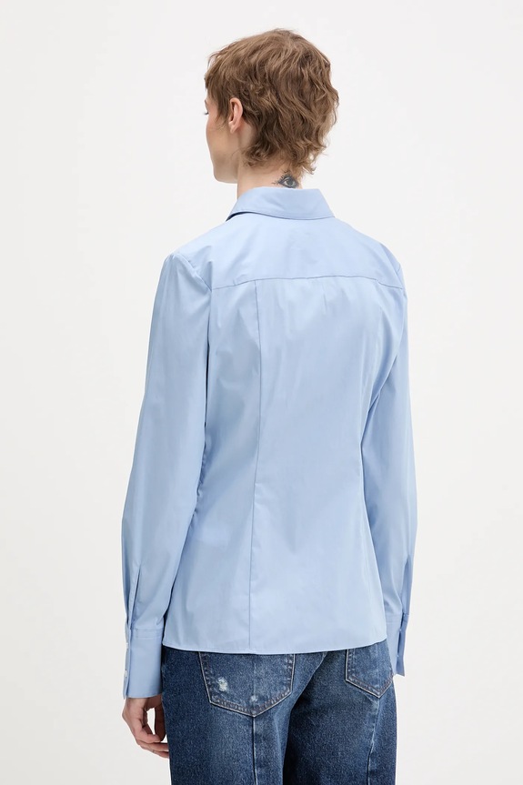 Oblečenie Košeľa HUGO The Fitted Shirt 50554568 modrá