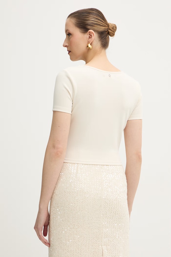 Odzież Guess bluzka EVELINA W6RP08.KCBO2 beżowy