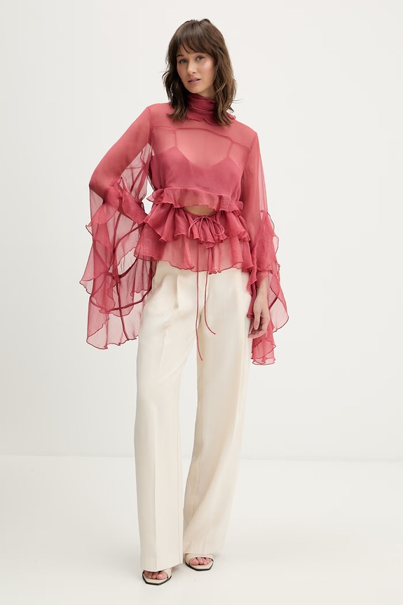 Bardot bluzka 59933TB2 różowy SS26
