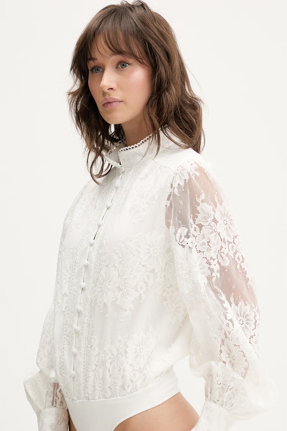 Κορμάκι Bardot μπεζ 60269TB