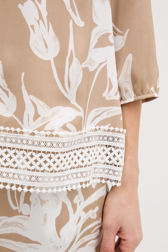 Joseph Ribkoff bluzka damska 261031 beżowy