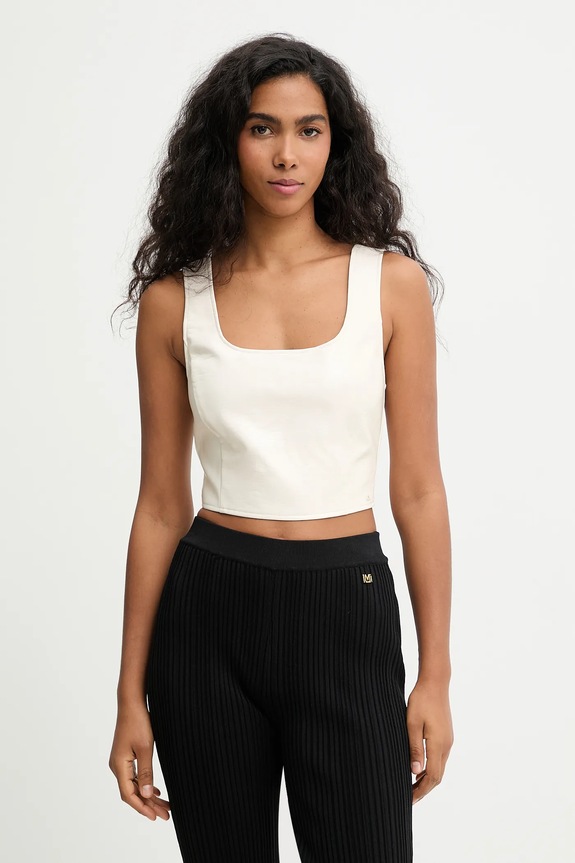Armani Exchange bluză uni bej XW001813.AF18859