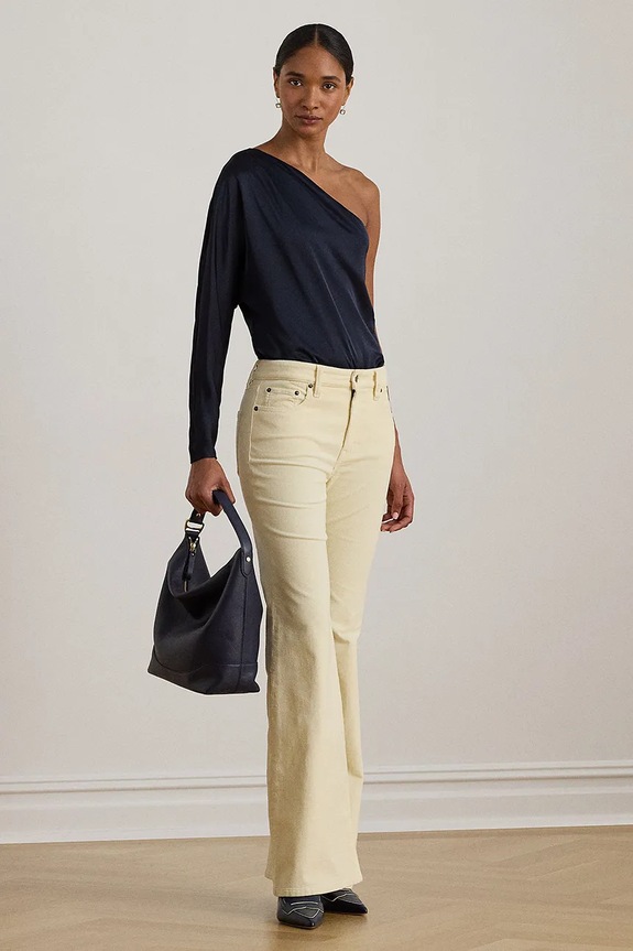 Abbigliamento Lauren Ralph Lauren camicetta 200P03565 blu navy