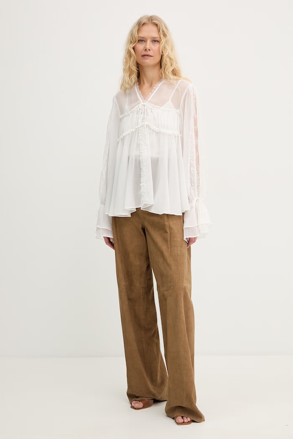Pinko bluzka damska 106649.A337 biały SS26