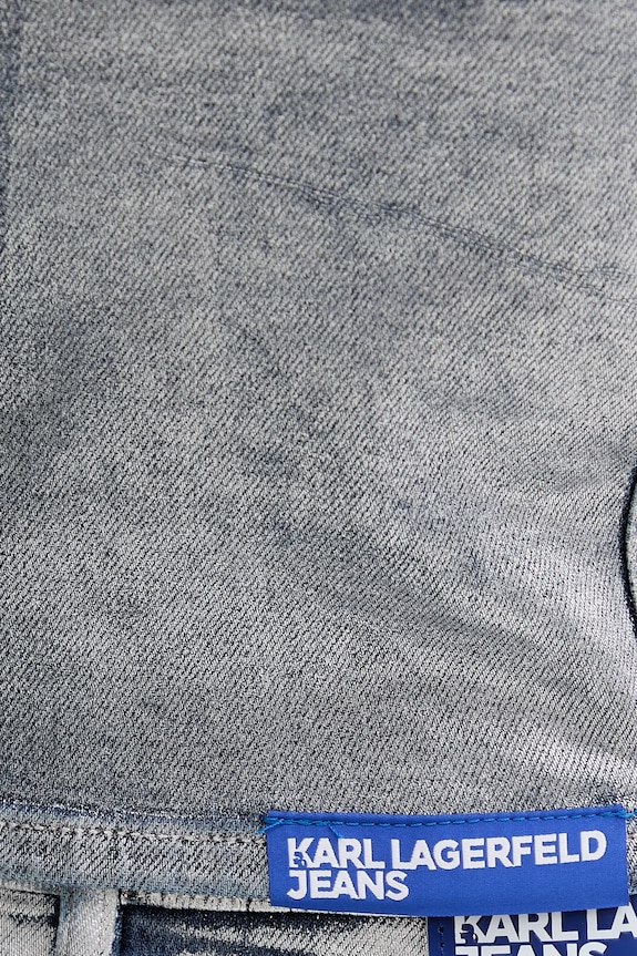 Top Karl Lagerfeld Jeans B1W11023 ασημί
