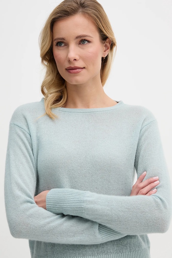 Joop! sweter kaszmirowy turkusowy 30100457