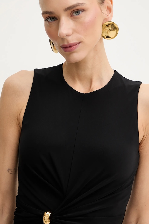 Блузка Elisabetta Franchi чорний TO03761E2