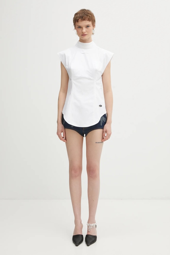 Jean Paul GAULTIER shirt 26.01.W.ST047.C071 white