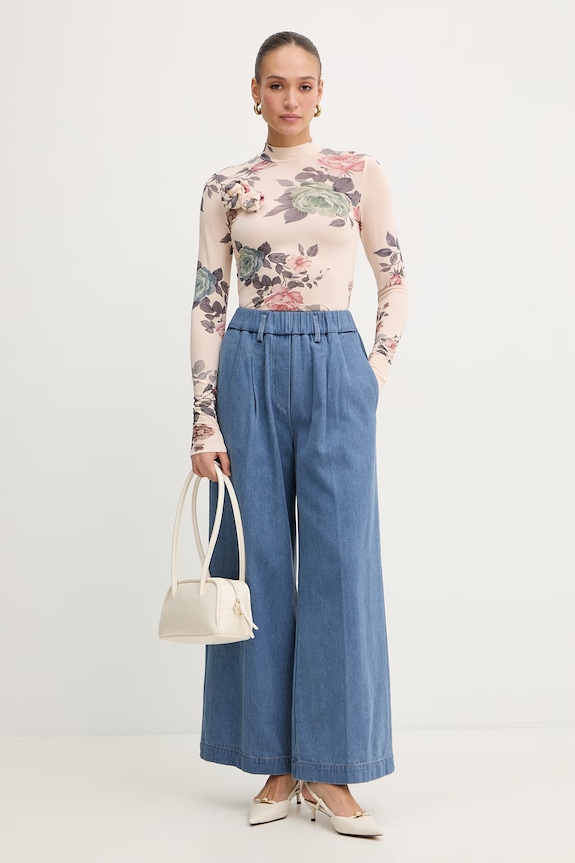 Marella bluză pentru femei, din vâscoză CIPPO 2613941011200 roz SS26
