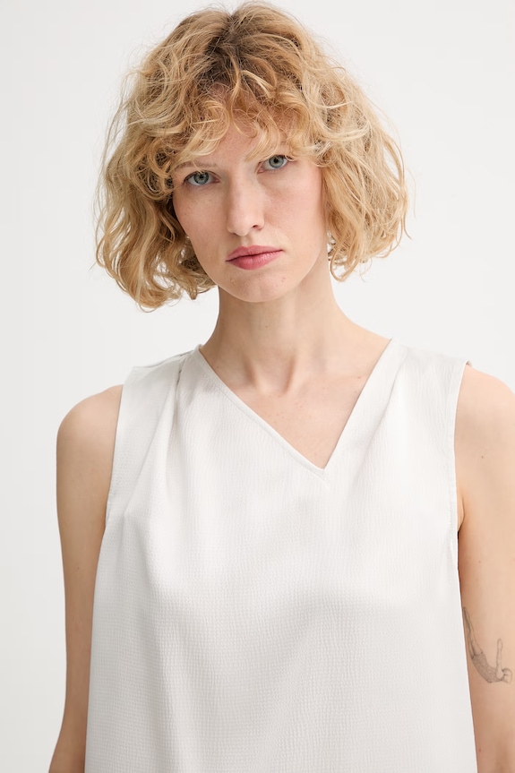 Calvin Klein blúzka dámska béžová LV044F144G