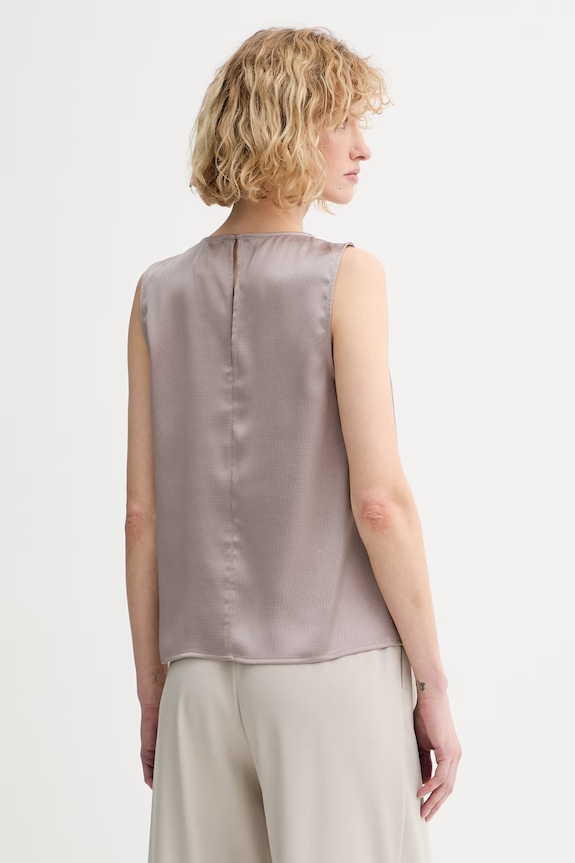 Oblečenie Calvin Klein blúzka dámska LV044F144G hnedá