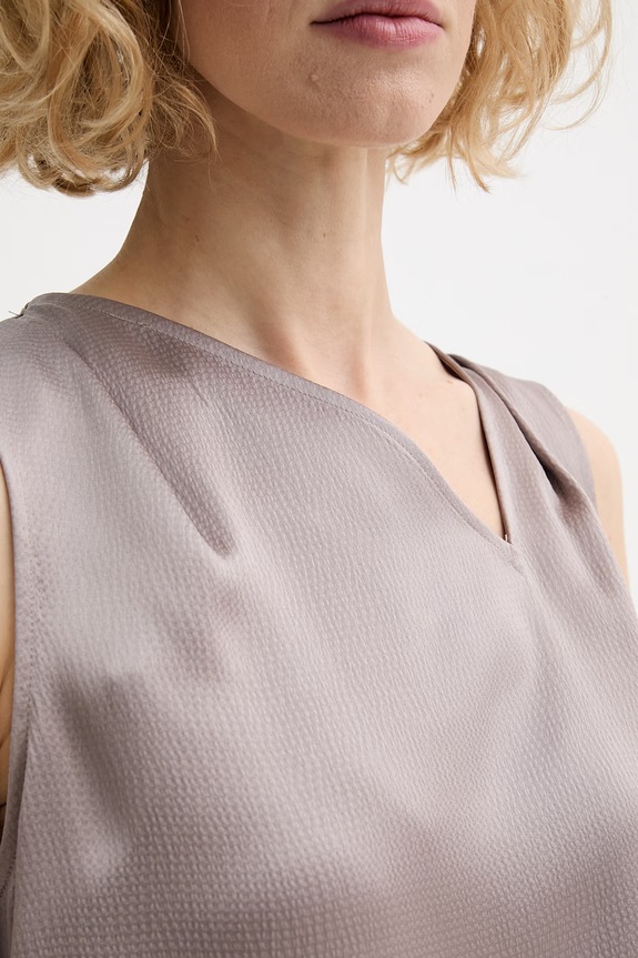 Calvin Klein blúzka dámska LV044F144G hnedá