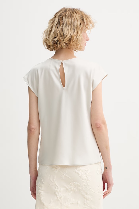 Oblečenie Calvin Klein blúzka dámska LV044F147G béžová