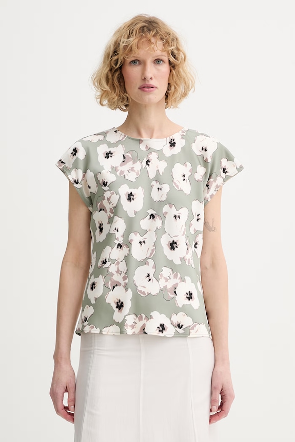 Calvin Klein blúzka dámska zelená LV044F148G