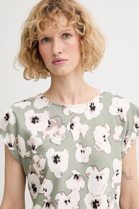 Calvin Klein blúzka dámska zelená LV044F148G
