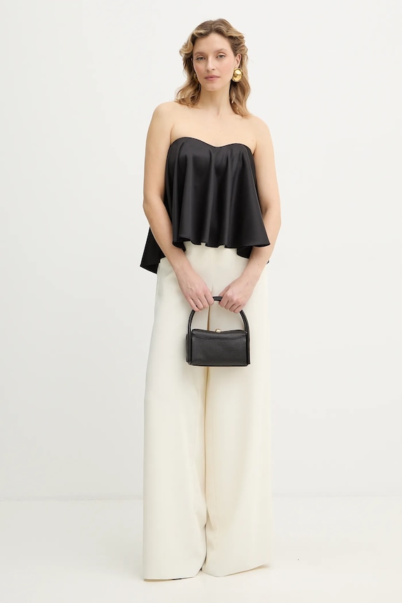 Μπλουζάκι Twinset 261TP2254 μαύρο SS26