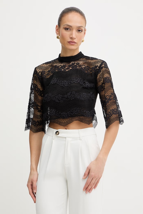 Twinset camicetta da donna nero 261TP2900