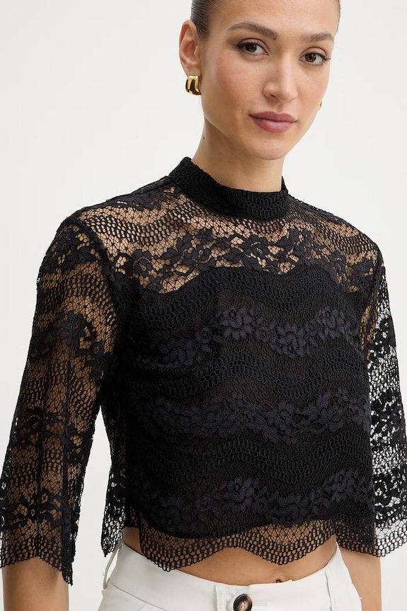 Twinset camicetta da donna nero 261TP2900