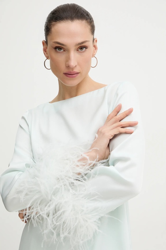 Blúzka Twinset tyrkysová 261TP2424