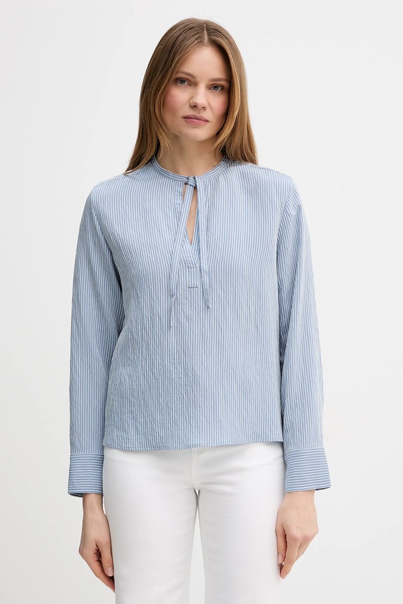 Blúzka Marc O'Polo pásiky modrá 5000013035
