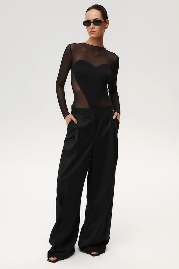 Ρούχα Κορμάκι Undress Code Soulmate Bodysuit 1126 μαύρο