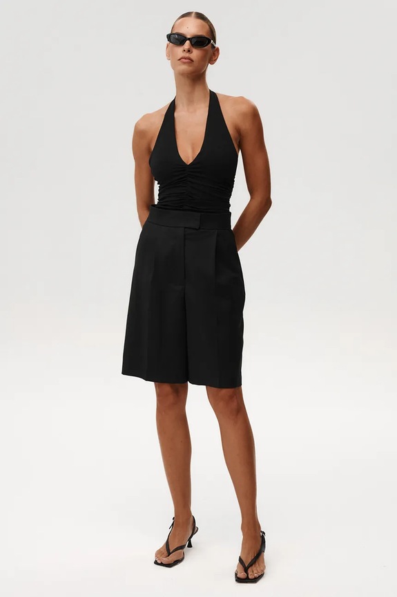 Undress Code top Twisted Top negru 1248