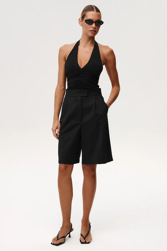 Undress Code top Twisted Top 1248 negru