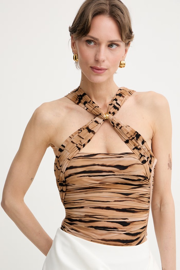 Elisabetta Franchi body pentru femei maro BO03362E2