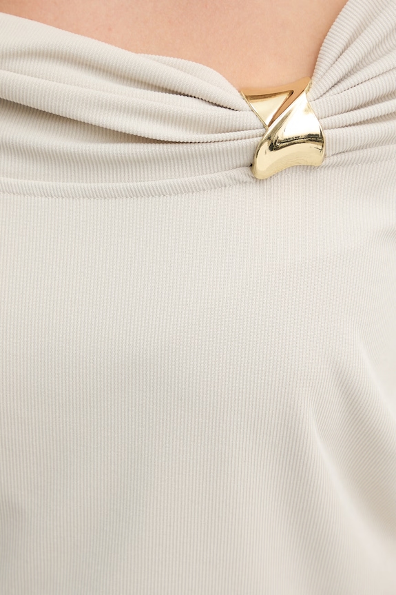 Guess blúzka dámska z modalu BRIGITTE W6GP12.K2935 béžová