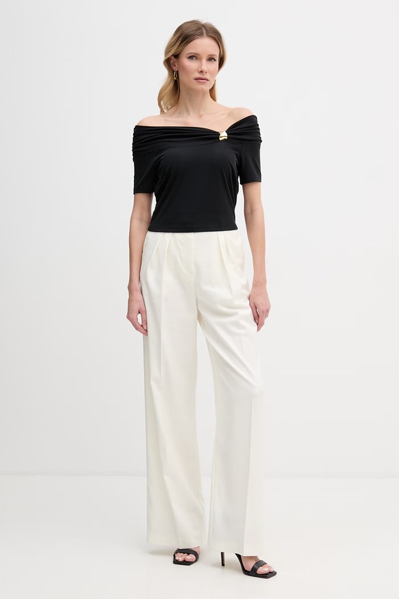 Guess dámska blúzka z modalu BRIGITTE W6GP12.K2935 čierna SS26
