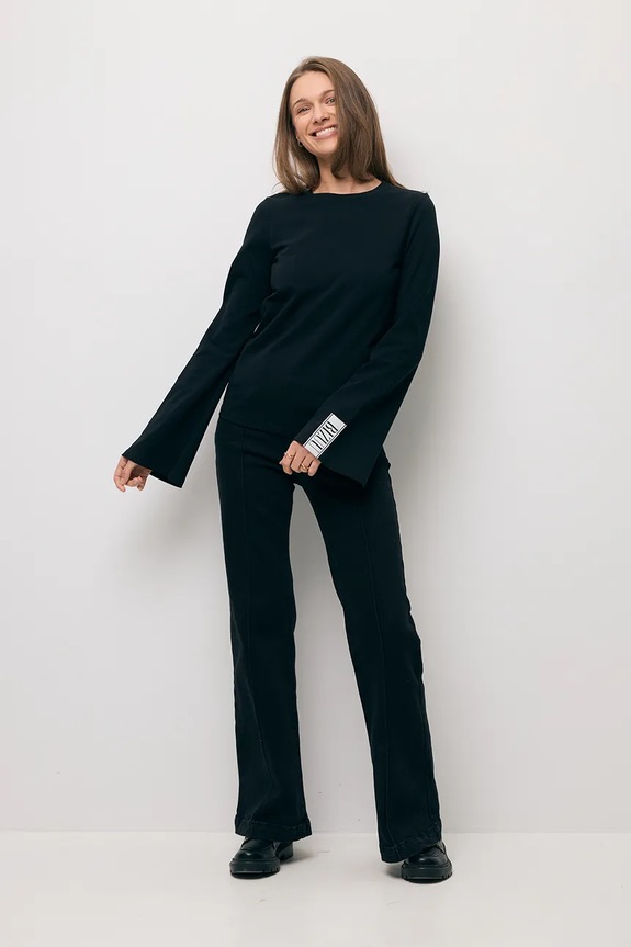 Odzież Bizuu longsleeve BELUNNA BELUNNA.CZARNY czarny