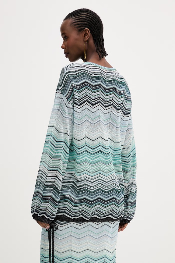 Îmbrăcăminte Missoni bluza DS26SJ0F.BK01H9 albastru