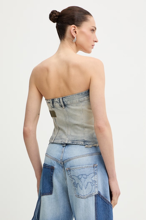 Oblečenie Armani Exchange dámske rifľové XW002133.AF19656 modrá