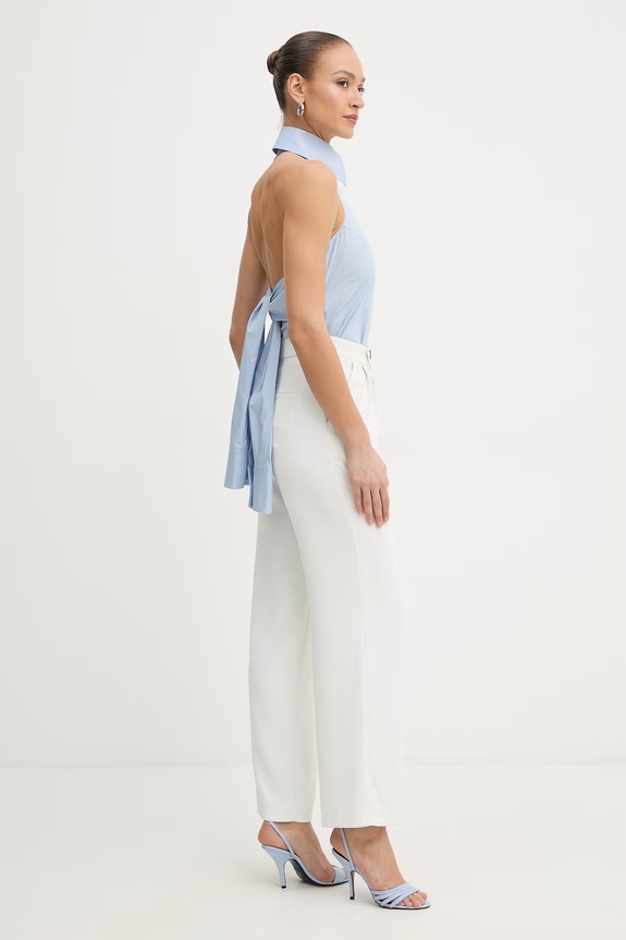 Karl Lagerfeld πουκάμισο Γυναικείο βαμβακερό B2W11007 μπλε SS26