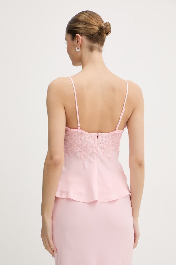 Oblačila Bardot bluza z naramnicami ženska 60383TB roza