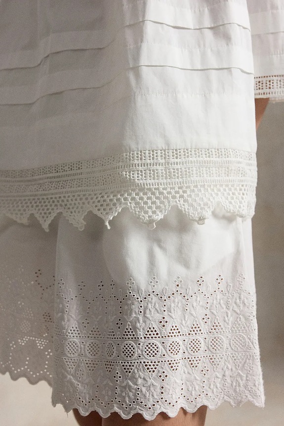 Polo Ralph Lauren bluza za žene od pamuka 211A12796 bijela