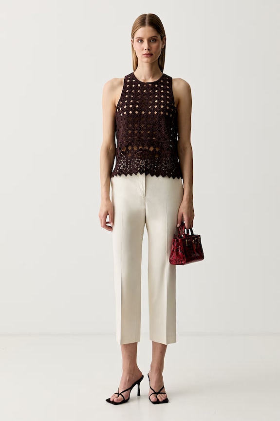 Sisley blúzka dámska 5SMMLH01X fialová SS26
