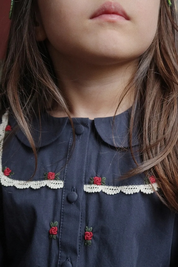Detská bavlnená košeľa Konges Sløjd EMMY SHIRT GOTS KS104294.PreSpring