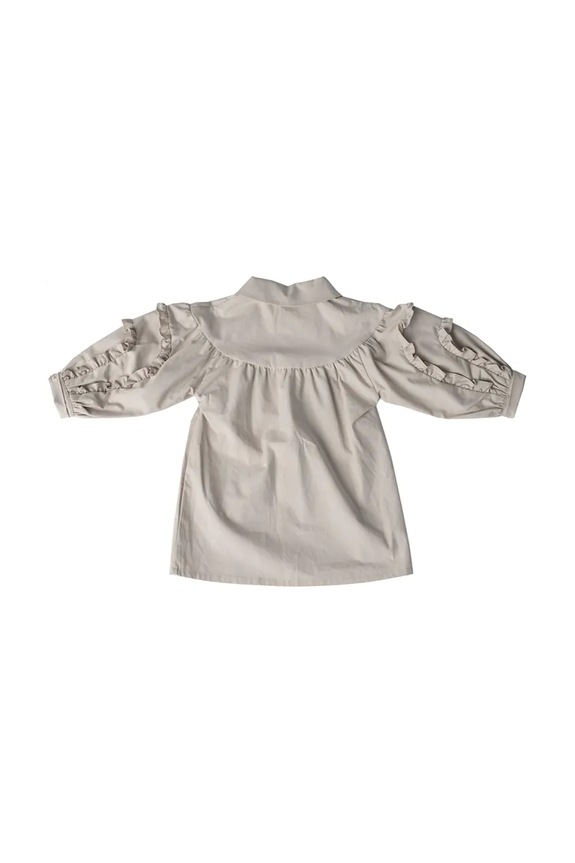 Dievča Dievčenské šaty Donsje Everoux Dress 4110100 béžová