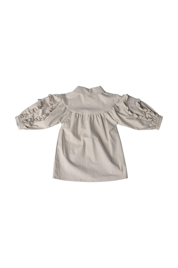Dievča Dievčenské šaty Donsje Everoux Dress 4110100 béžová