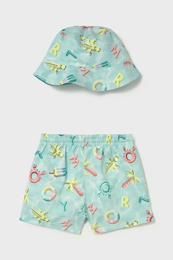 Mayoral pantaloni scurți de baie copii 1660.3D.Baby.PPY2 albastru SS26
