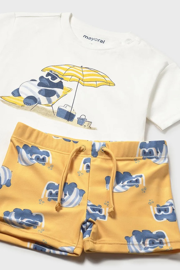 Otroške kopalke Mayoral oranžna 1661.3G.Baby.PPY2