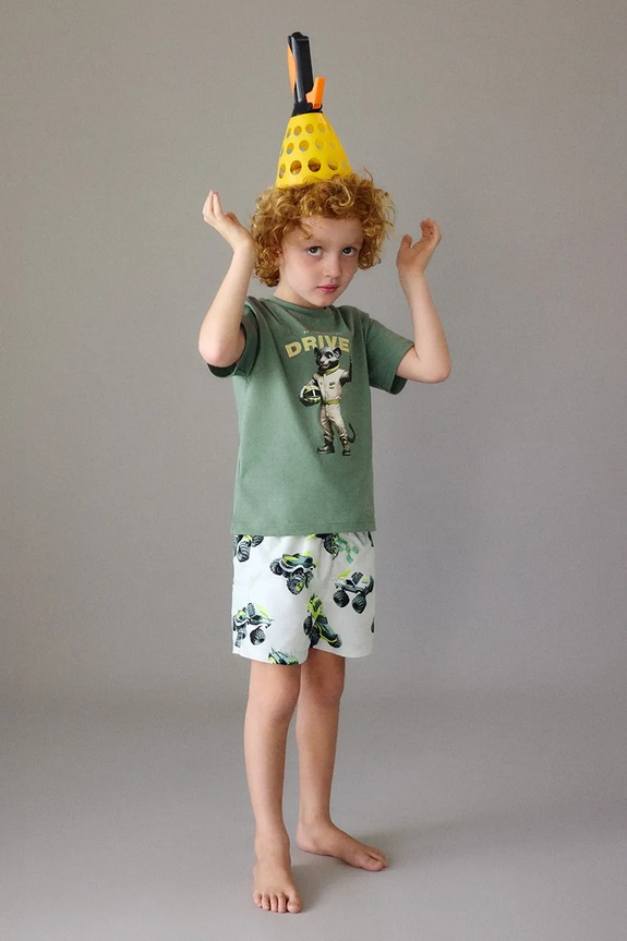 Mayoral pantaloni scurți de baie copii Produs pentru bebe bej 3611.5F.Mini.PPY2