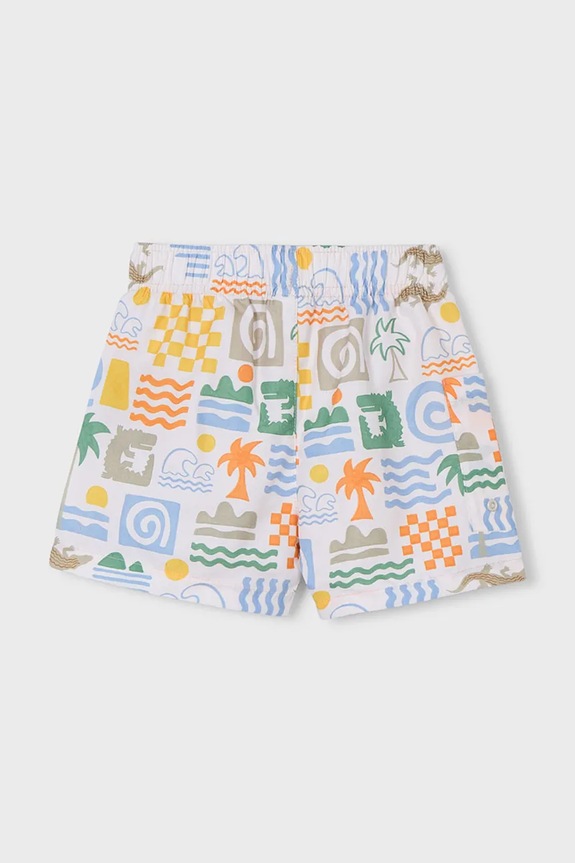 Băieți Mayoral pantaloni scurți de baie copii 3612.5H.Mini.PPY2 alb