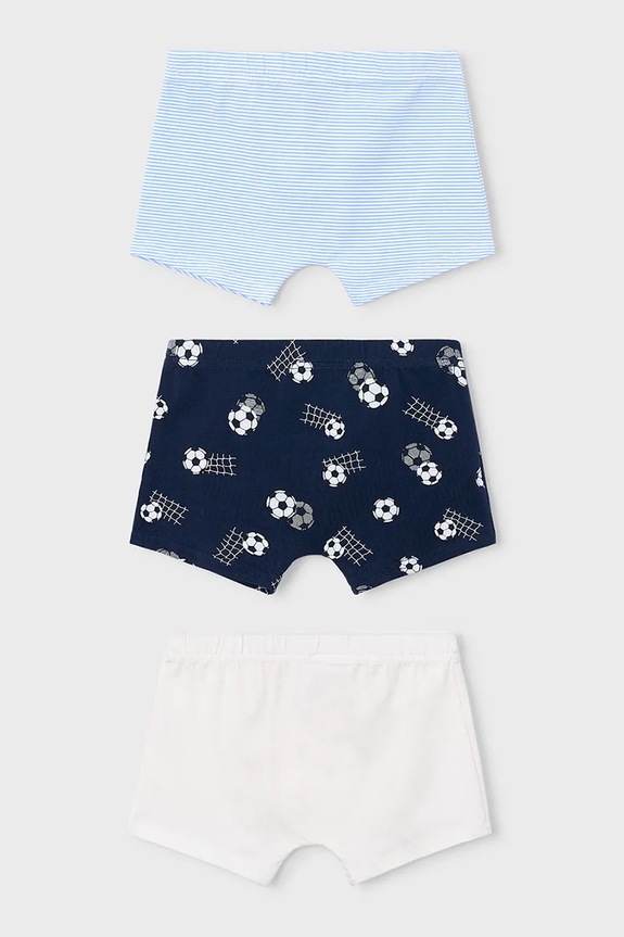 Dětské boxerky Mayoral 3-pack 10171.5E.Mini.PPY2 námořnická modř SS26
