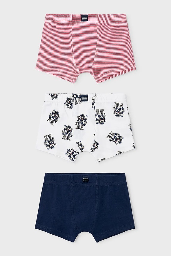 Dječje bokserice Mayoral 3-pack uske bokserice mornarsko plava 10171.5E.Mini.PPY2