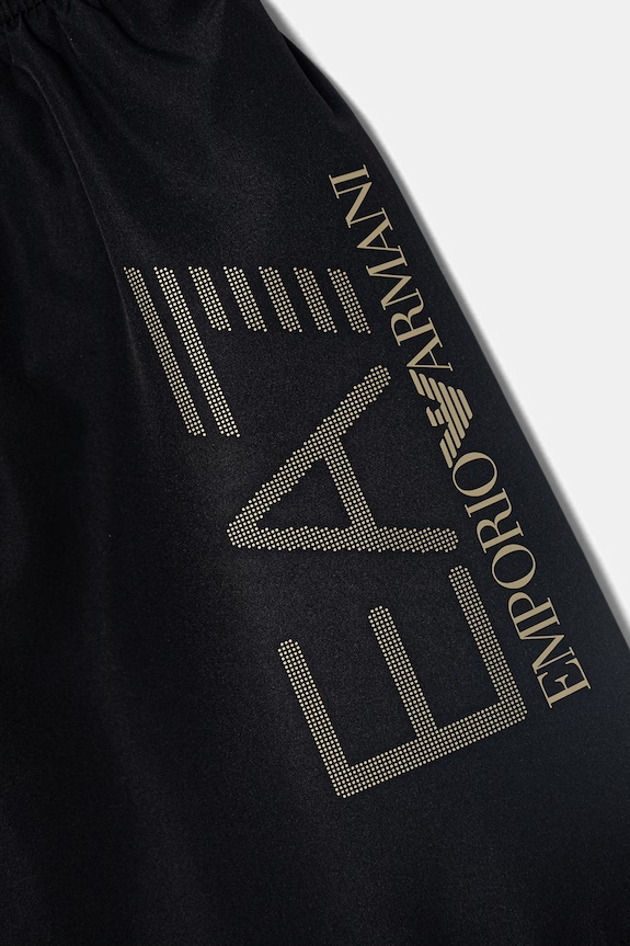 Αγορίστικα EA7 Emporio Armani σορτς μαγιό Παιδικά 7B000318.AF14497 μαύρο